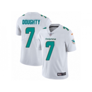 Youth Nike Miami Dolphins #7 Brandon Doughty White Vapor Untouchable Limited Player NFL Jersey