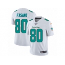 Youth Nike Miami Dolphins #80 Anthony Fasano Vapor Untouchable Limited White NFL Jersey