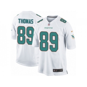 Youth Nike Miami Dolphins #89 Julius Thomas Game White NFL Jersey