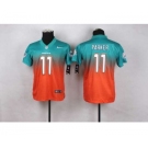 nike youth nfl jerseys miami dolphins #11 parker green-orange[Elite drift fashion][second version][parker]