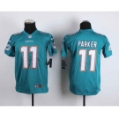 nike youth nfl jerseys miami dolphins #11 parker green[nike][parker]