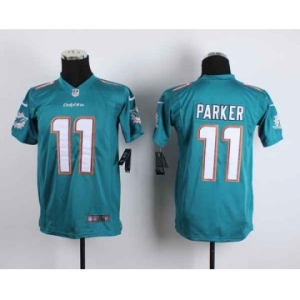 nike youth nfl jerseys miami dolphins #11 parker green[nike][parker]