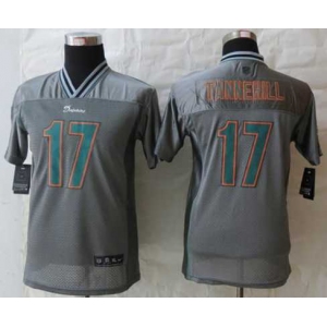 nike youth nfl jerseys miami dolphins #17 tannehill grey[nike vapor]