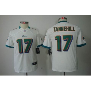 nike youth nfl jerseys miami dolphins #17 tannehill white[nike limited]