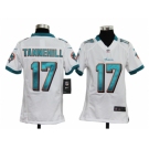 nike youth nfl jerseys miami dolphins #17 tannehill white[nike]