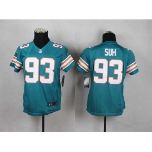 nike youth nfl jerseys miami dolphins #93 suh green[nike]