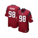 Men Nike Houston Texans #98 D.J. Reader Game Red Alternate NFL Jersey