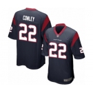 Men's Houston Texans #22 Gareon Conley Game Navy Blue Team Color Football Jersey