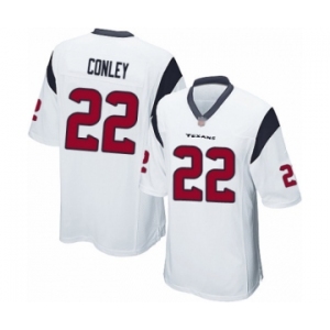 Men's Houston Texans #22 Gareon Conley Game White Football Jersey