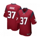 Men's Houston Texans #37 Jahleel Addae Game Red Alternate Football Jersey
