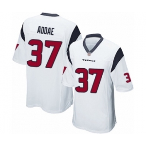 Men's Houston Texans #37 Jahleel Addae Game White Football Jersey