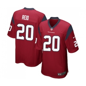 Men's Nike Houston Texans #20 Justin Reid Game Red Alternate NFL Jersey