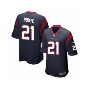 Men's Nike Houston Texans #21 A.J. Bouye Game Navy Blue Team Color NFL Jersey