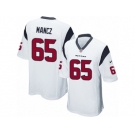 Men's Nike Houston Texans #65 Greg Mancz Game White NFL Jersey