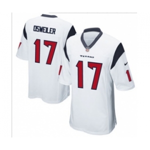 nike nfl jerseys houston texans #17 osweiler white[game]