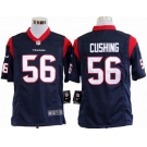nike nfl jerseys houston texans #56 cushing blue[game]