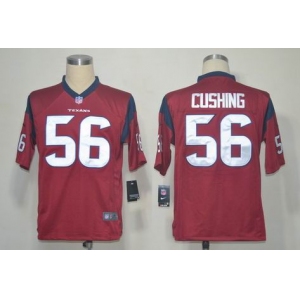 nike nfl jerseys houston texans #56 cushing red[game]