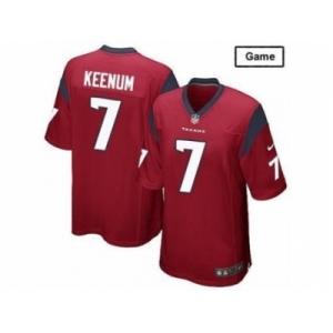 nike nfl jerseys houston texans #7 case keenum red [Game]