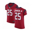 Men's Houston Texans #25 Duke Johnson Jr Red Alternate Vapor Untouchable Elite Player Football Jersey