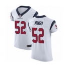 Men's Houston Texans #52 Barkevious Mingo White Vapor Untouchable Elite Player Football Jersey