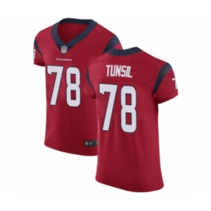 Men's Houston Texans #78 Laremy Tunsil Red Alternate Vapor Untouchable Elite Player Football Jersey
