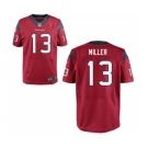 Men's Nike Houston Texans #13 Braxton Miller Elite Red Alternate NFL Jersey