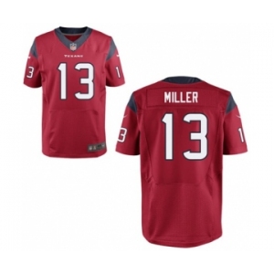 Men's Nike Houston Texans #13 Braxton Miller Elite Red Alternate NFL Jersey