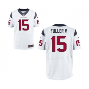 Men's Nike Houston Texans #15 Will Fuller Elite White NFL Jersey[Fuller V]