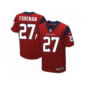 Men's Nike Houston Texans #27 D'Onta Foreman Elite Red Alternate NFL Jersey