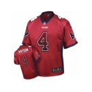 Men's Nike Houston Texans #4 Deshaun Watson Elite Red Drift Fashion NFL Jersey