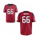 Men's Nike Houston Texans #66 Nick Martin Elite Red Alternate NFL Jersey