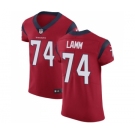 Men's Nike Houston Texans #74 Kendall Lamm Red Alternate Vapor Untouchable Elite Player NFL Jersey