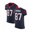 Men's Nike Houston Texans #87 Demaryius Thomas Navy Blue Team Color Vapor Untouchable Elite Player NFL Jersey