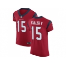 Nike Houston Texans #15 Will Fuller V Red Alternate Men Stitched NFL Vapor Untouchable Elite Jersey