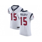 Nike Houston Texans #15 Will Fuller V White Men Stitched NFL Vapor Untouchable Elite Jersey