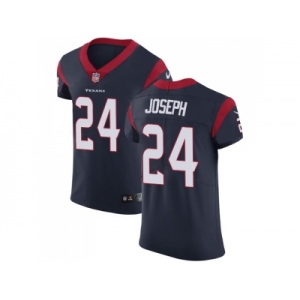 Nike Houston Texans #24 Johnathan Joseph Navy Blue Team Color Men Stitched NFL Vapor Untouchable Elite Jersey