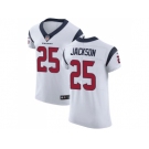 Nike Houston Texans #25 Kareem Jackson White Men Stitched NFL Vapor Untouchable Elite Jersey