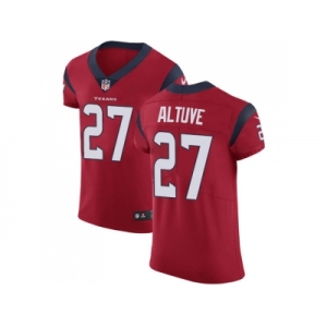 Nike Houston Texans #27 Jose Altuve Red Alternate Men Stitched NFL Vapor Untouchable Elite Jersey