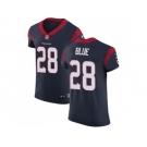 Nike Houston Texans #28 Alfred Blue Navy Blue Team Color Men Stitched NFL Vapor Untouchable Elite Jersey