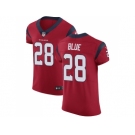 Nike Houston Texans #28 Alfred Blue Red Alternate Men Stitched NFL Vapor Untouchable Elite Jersey