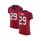 Nike Houston Texans #29 Andre Hal Red Alternate Men Stitched NFL Vapor Untouchable Elite Jersey