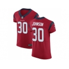 Nike Houston Texans #30 Kevin Johnson Red Alternate Men Stitched NFL Vapor Untouchable Elite Jersey