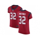 Nike Houston Texans #32 Tyrann Mathieu Red Alternate Men Stitched NFL Vapor Untouchable Elite Jersey