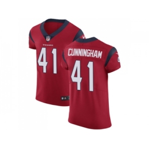 Nike Houston Texans #41 Zach Cunningham Red Alternate Men Stitched NFL Vapor Untouchable Elite Jersey