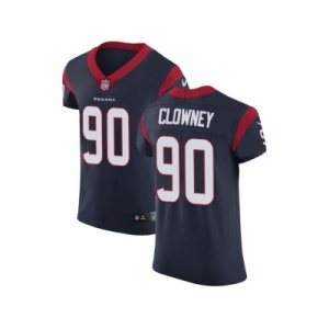 Nike Houston Texans #90 Jadeveon Clowney Navy Blue Team Color Men Stitched NFL Vapor Untouchable Elite Jersey