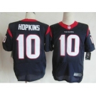 nike nfl jerseys houston texans #10 hopkins dk.blue[Elite]