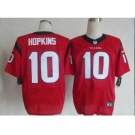 nike nfl jerseys houston texans #10 hopkins red[Elite]