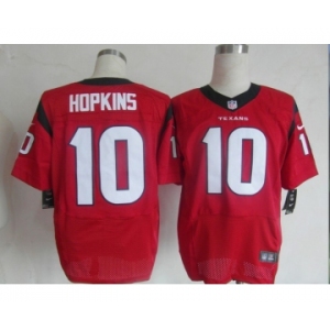 nike nfl jerseys houston texans #10 hopkins red[Elite]