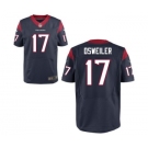 nike nfl jerseys houston texans #17 osweiler blue[Elite]