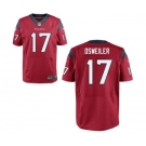 nike nfl jerseys houston texans #17 osweiler red[Elite]